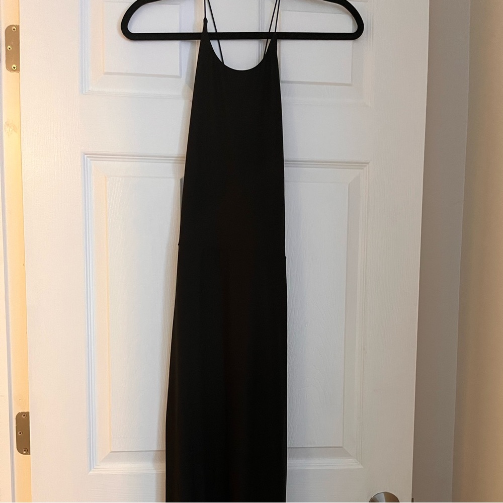 NWT LOVE X DESIGN Elegant Black Maxi Dress